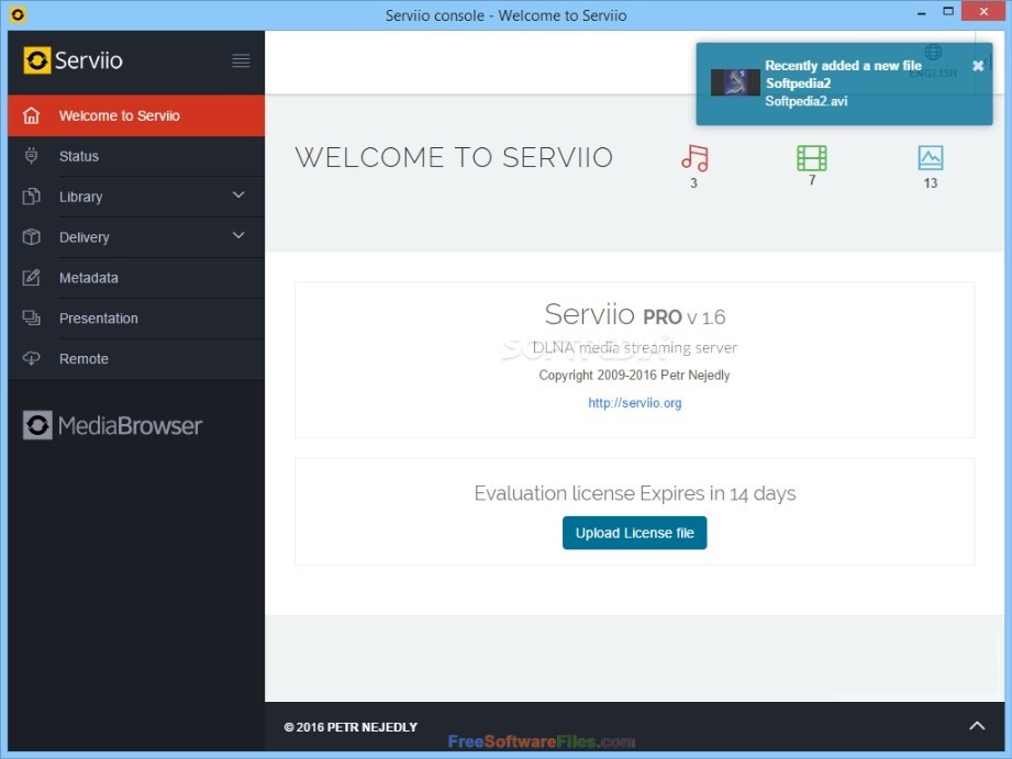 Serviio Pro 1.9 free download full version