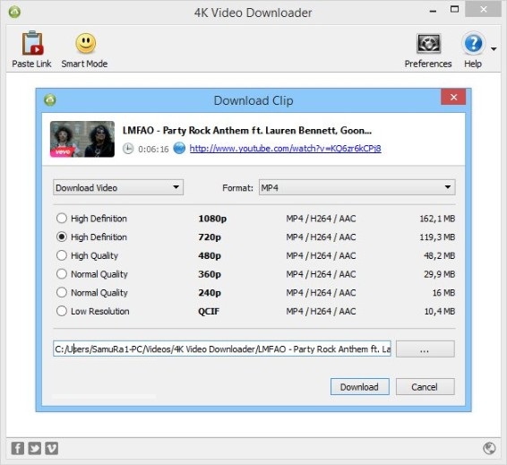 4K Video Downloader 4.4 free download full version