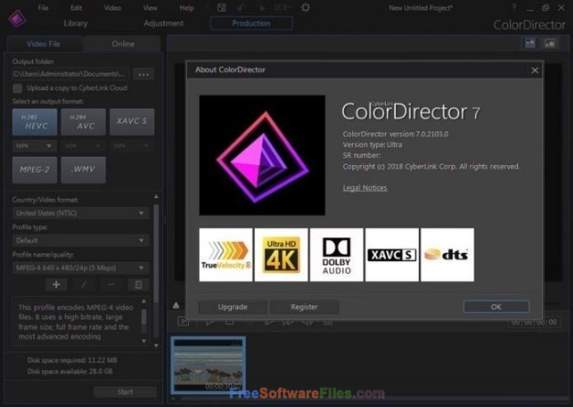 CyberLink ColorDirector Ultra 7.0 Offline Installer Download