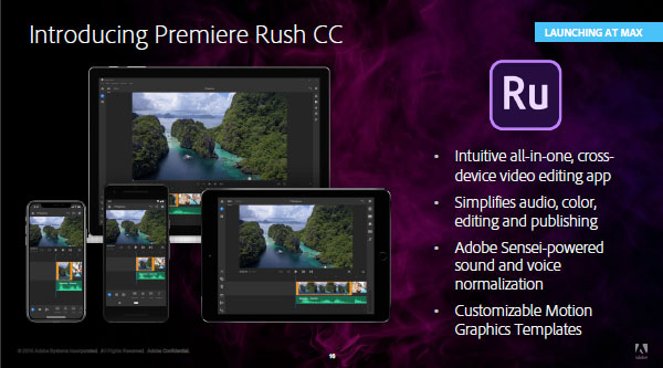 Adobe Premiere Rush