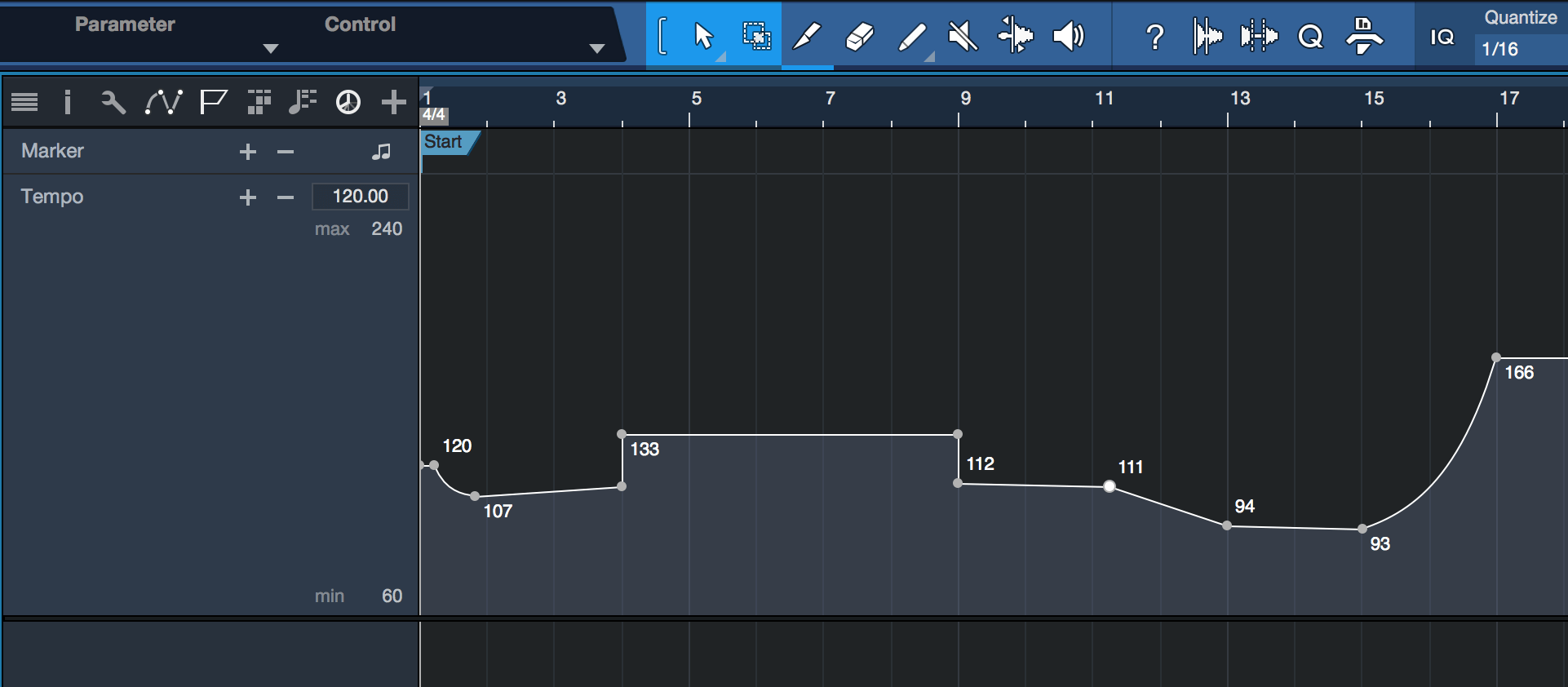 studio one 4 separate patterns