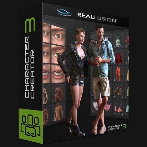 Reallusion iClone Character Creator 3 with Resource Pack Free Download