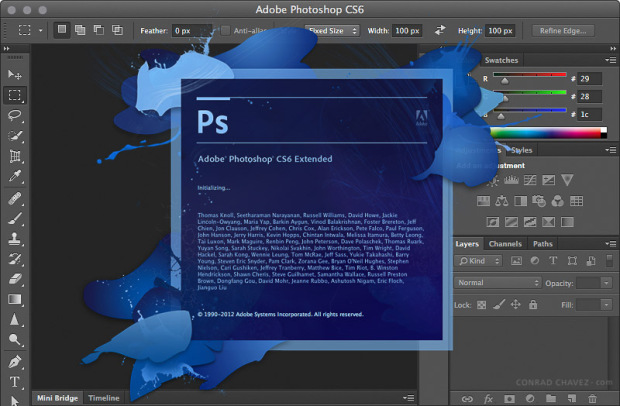Free Download for Windows PC Adobe Photoshop CS6 Extended Portable