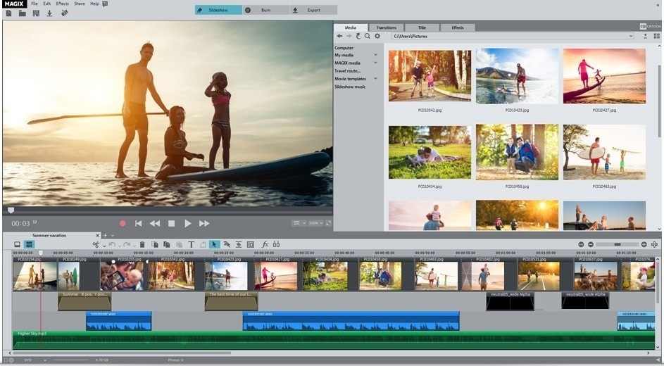 Offline Installer Download MAGIX Photostory 2020 Deluxe 19.0