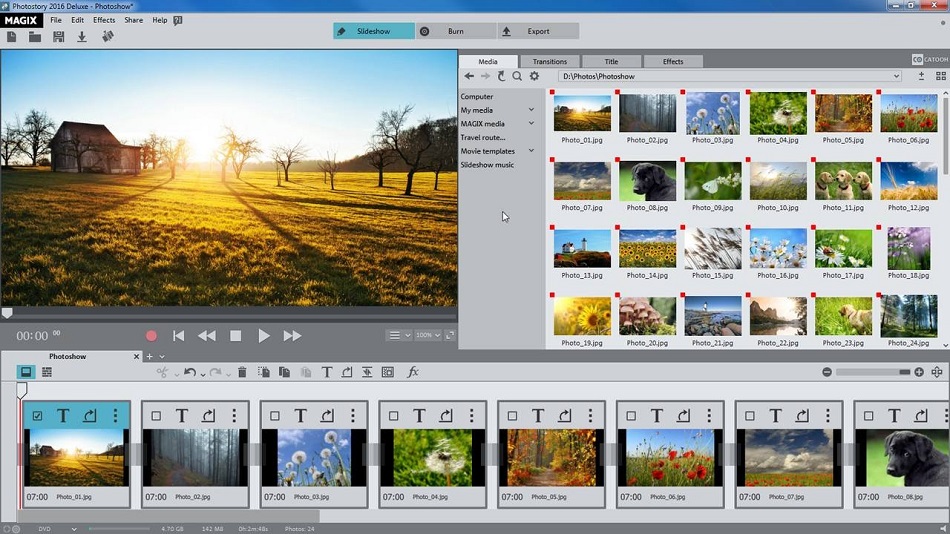 free download full version MAGIX Photostory 2020 Deluxe 19.0