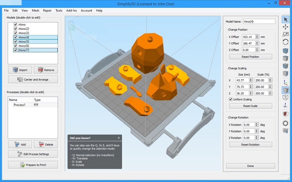 free download full version Simplify3D 3.1