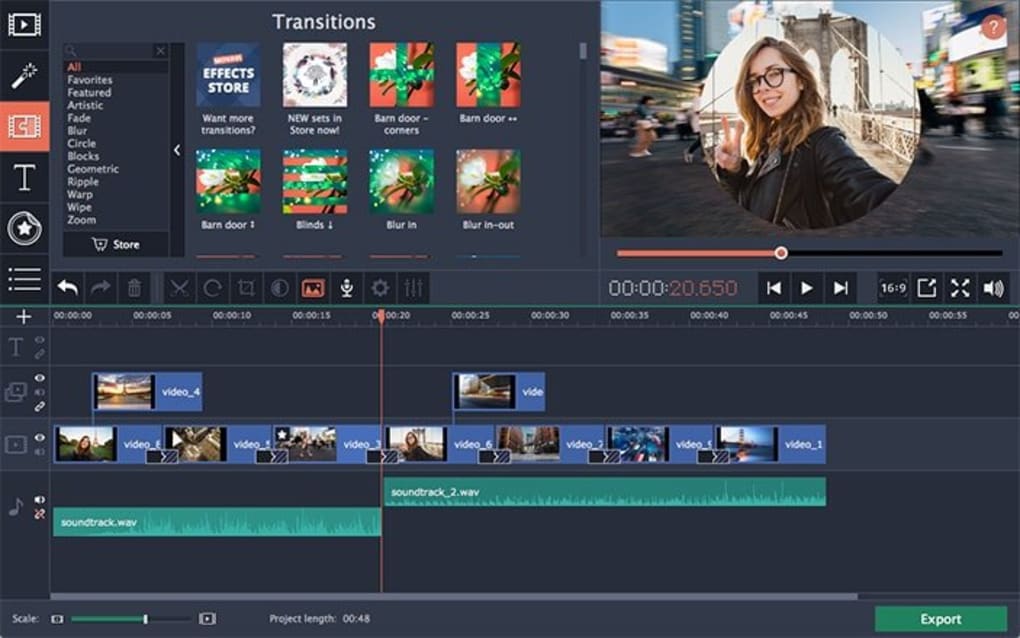 Offline Installer Download Movavi Video Editor Plus 20.0