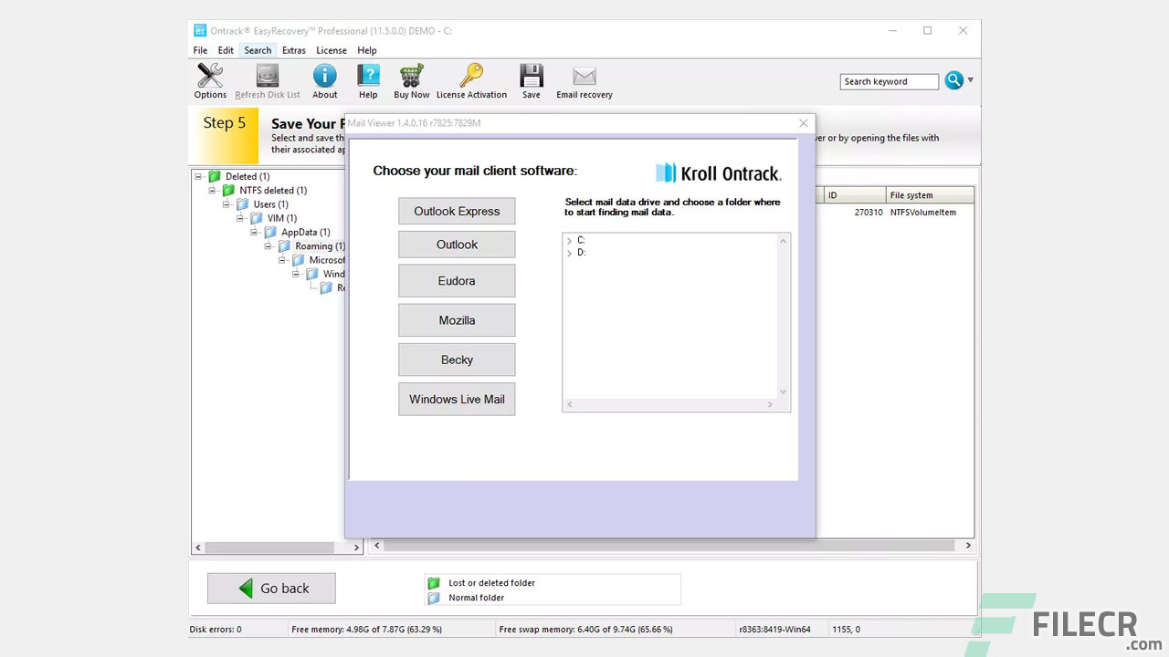 Free Download for Windows PC Ontrack EasyRecovery Toolkit 14.0