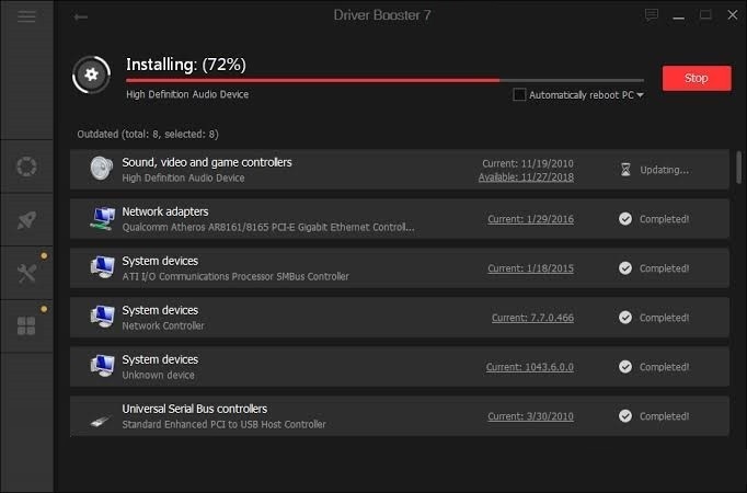 free download full version Driver Booster PRO 7.2