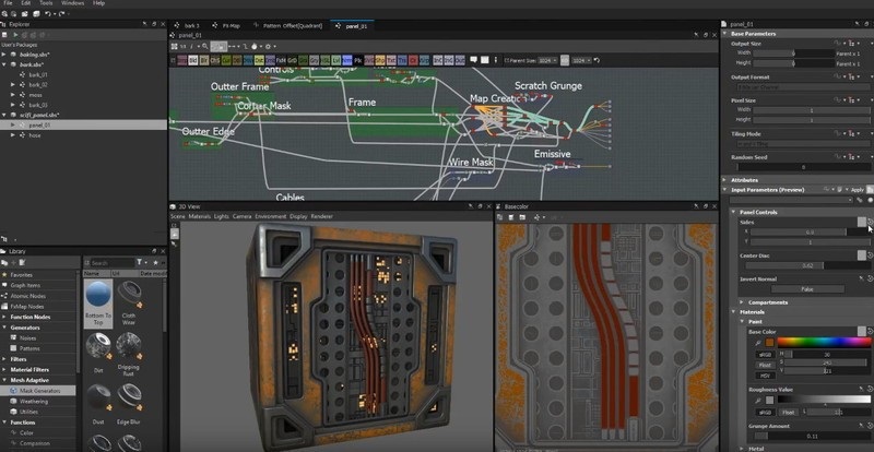 Offline Installer Download Allegorithmic Substance Designer 2019.3