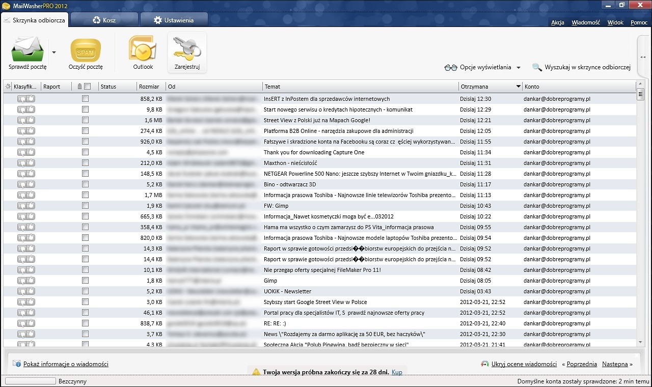 free download full version MailWasher Pro 7.12