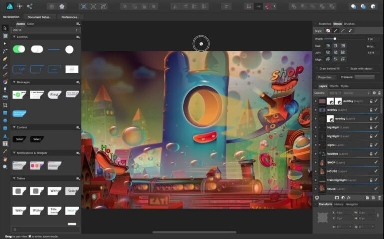 affinity designer software affinity designer software