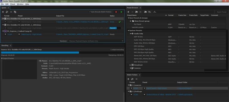 adobe media encoder 2020 download