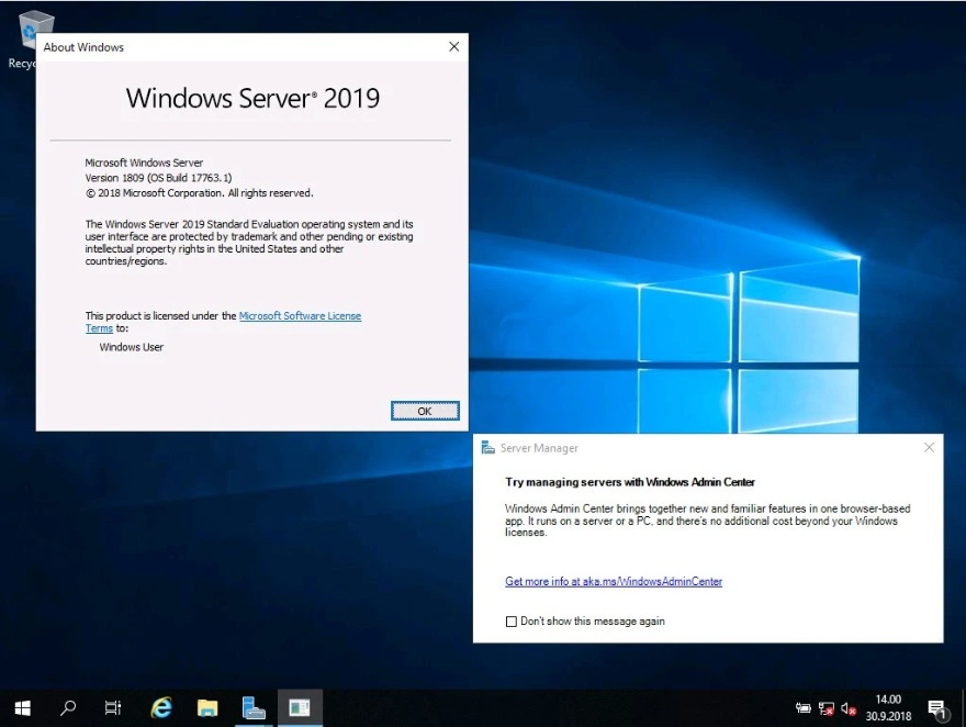 Direct Link Download Windows Server 2019 Standard MARCH 2020
