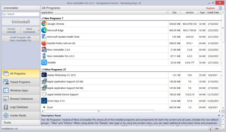 Revo Uninstaller Pro 5 Free Download