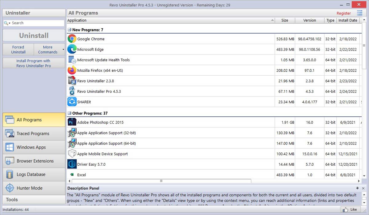 Revo Uninstaller Pro 5 Free