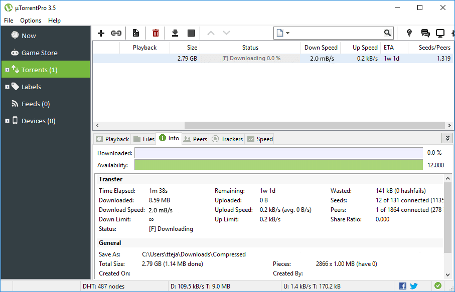 utorrent pro كامل