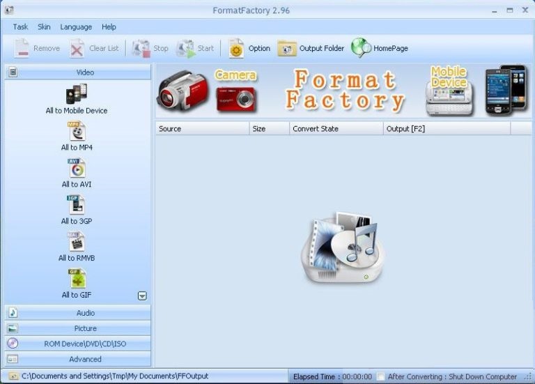Format Factory for pc