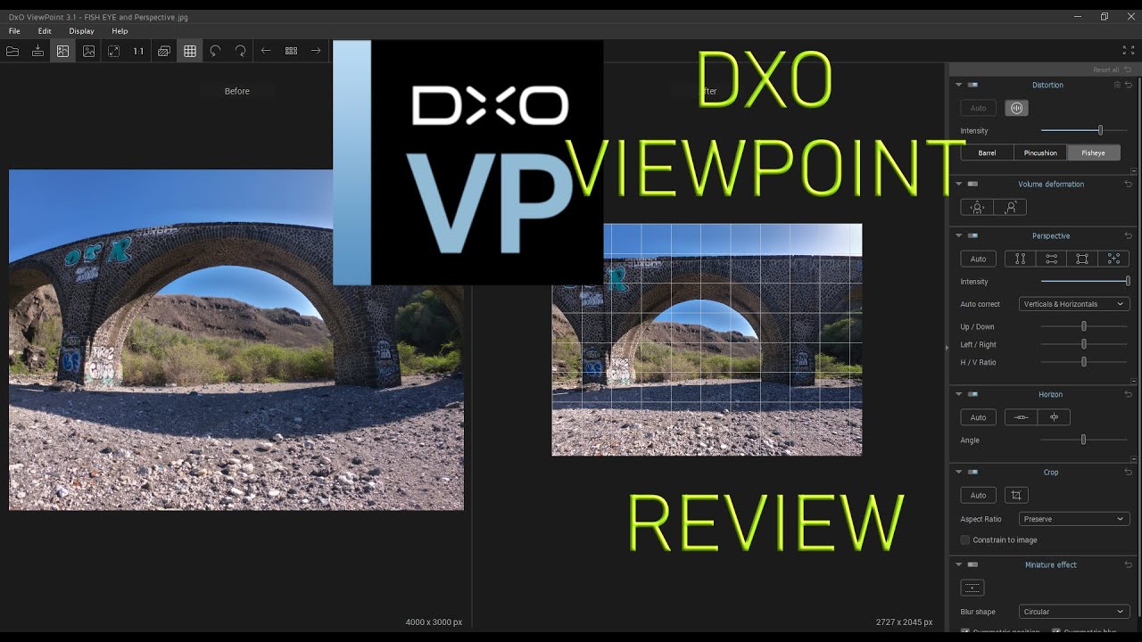 Free Download for Windows PC DxO ViewPoint 3