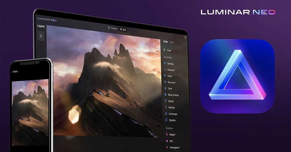 Free download full version Luminar Neo