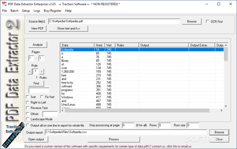 PDF Data Extractor Enterprise 3 Free Download