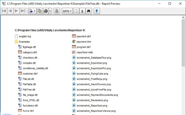 Free Download for Windows PC Reportizer 6 Free Download