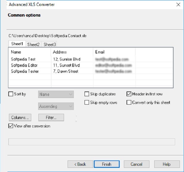 Free Download for Windows PC Advanced XLS Converter 7