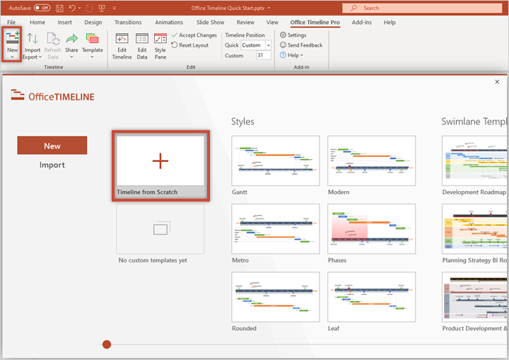 office timeline pro latest version