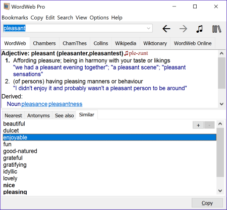 WordWeb download for windows 10