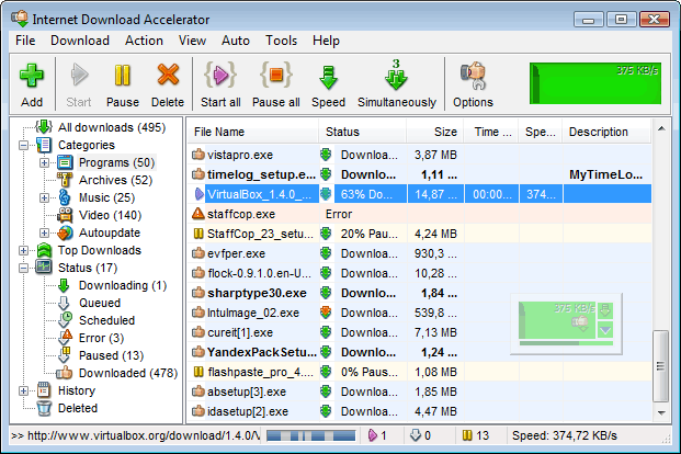 Internet download accelerator 64-bit