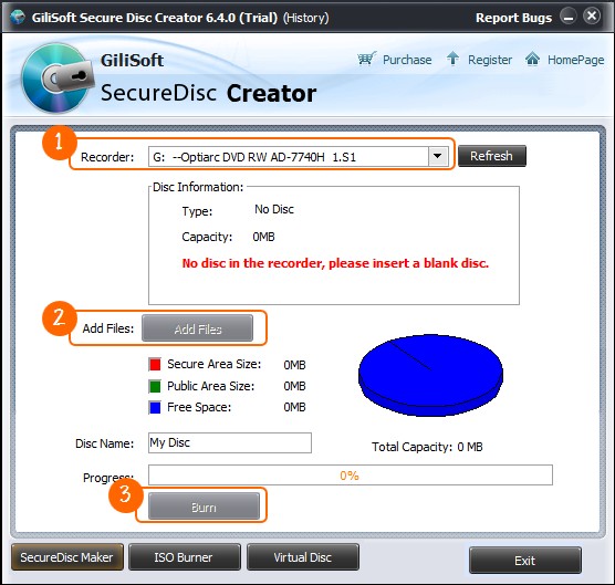 free download full version GiliSoft Secure Disc Creator 2023