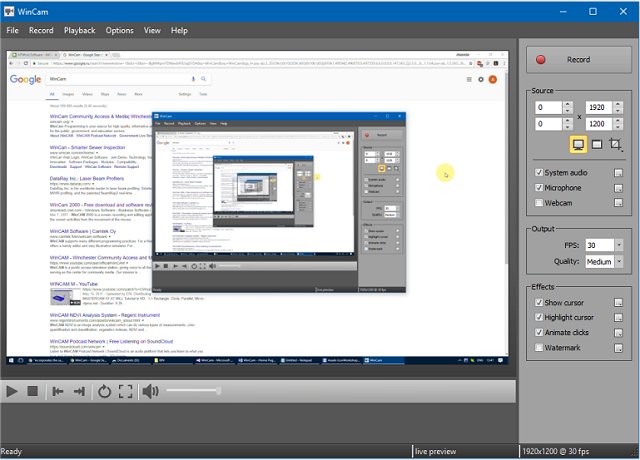 free download full version WinCam 2023