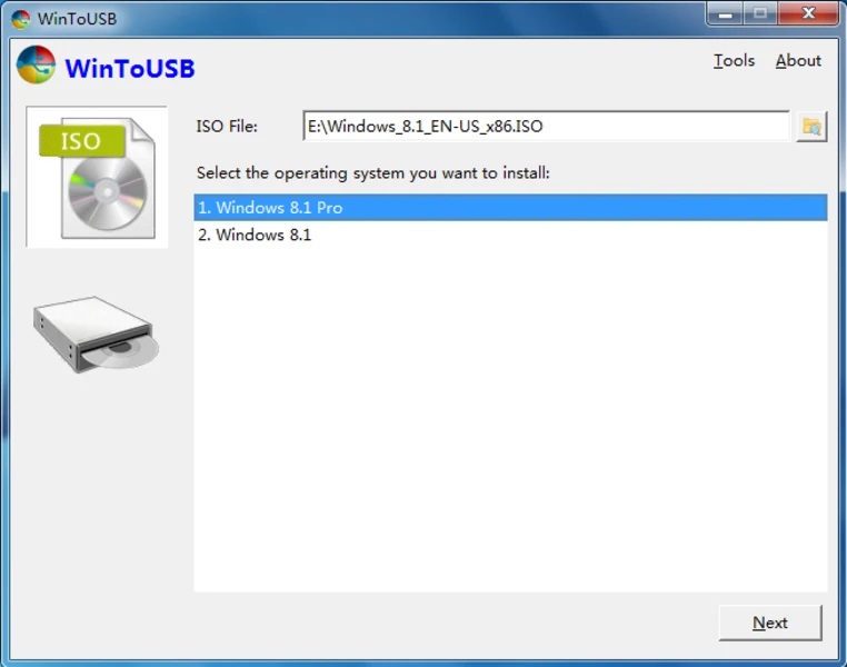 WinToUSB for Windows 10 and 11