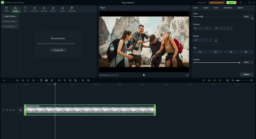 free download full version EaseUS Video Editor Pro 2024